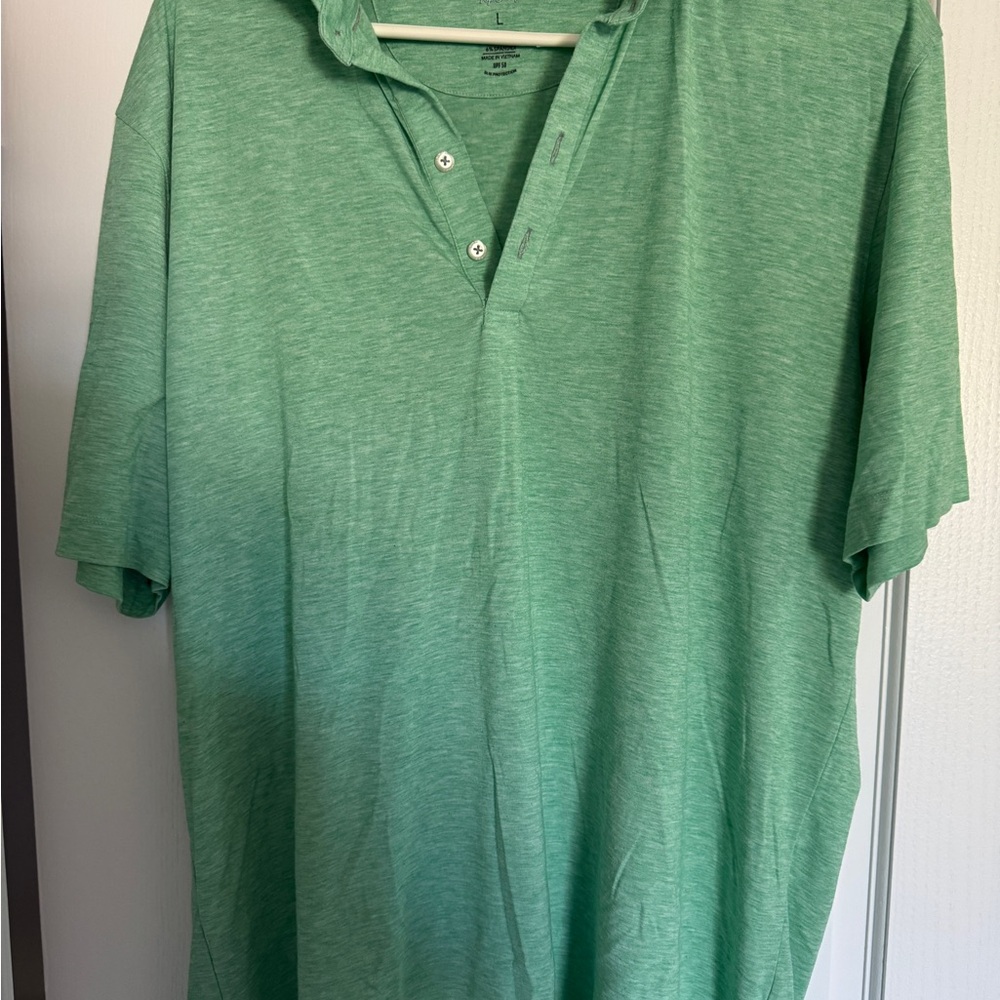 Johnnie-O Maddox Men's Green Polo Shirt